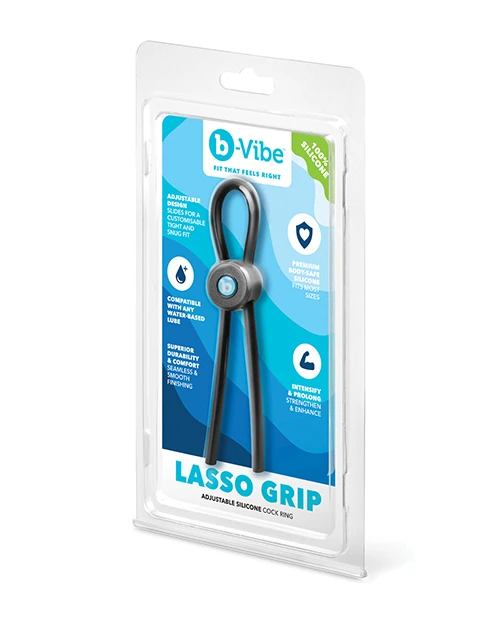 Lasso Grip | FULLY ADJUSTABLE SILICONE COCK RING