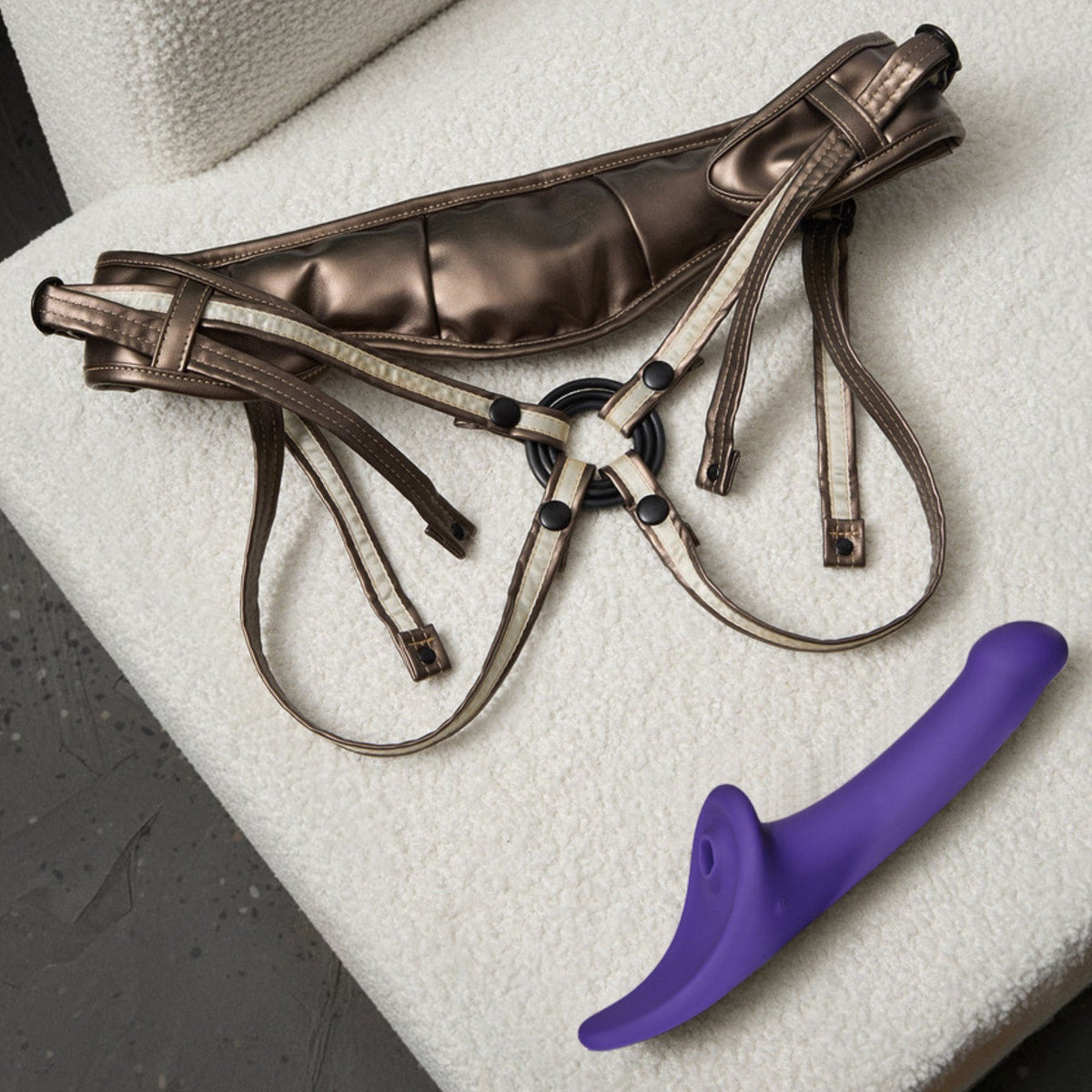 MULTI ORGASM DILDO - M - PURPLE