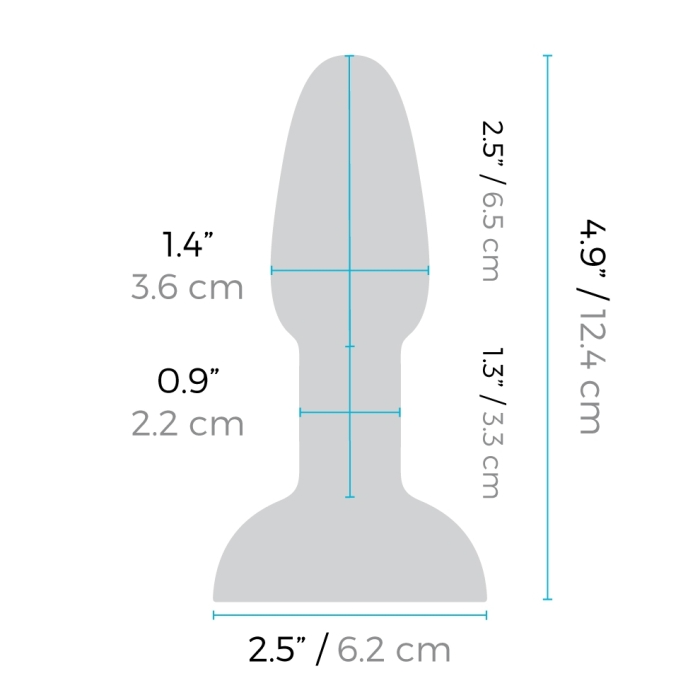 RIMMING PLUG PETITE | PURPLE