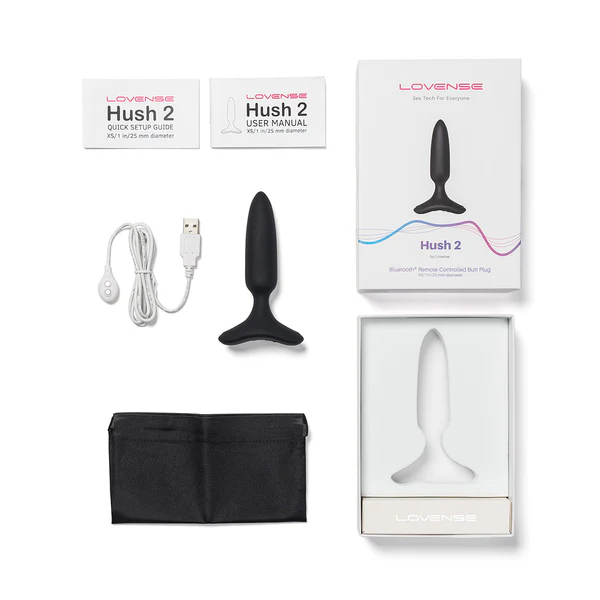 Hush 2 (1") | App-Controlled Anal Plug