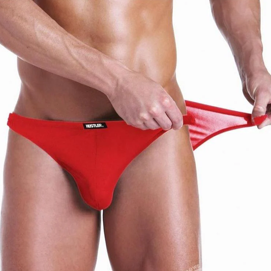 FUNDIES Rip It Off Bikini w/ red satin ribbons - OS - RED