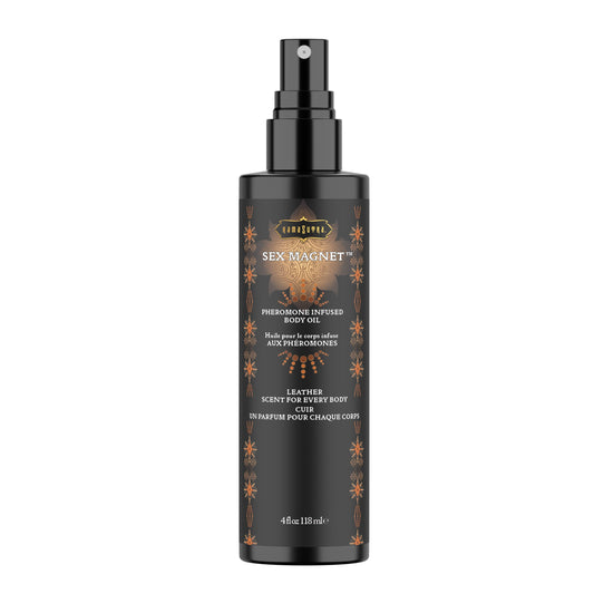 Sex Magnet Pheromone - Leather Body Spray 4 oz/118 g