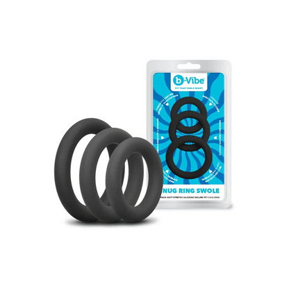 Snug Ring Swole 3-Pack | Thick Silicone Cock Rings