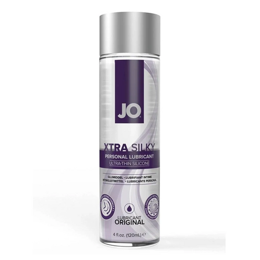 JO XTRA SILKY SILICONE LUBRICANT 4OZ